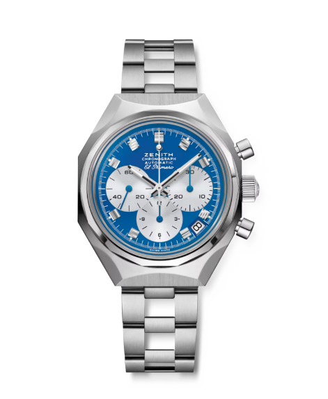 Review Zenith Revival Defy Chronograph USM Gentian Blue Replica Watch 03.A780.400/19.M3642